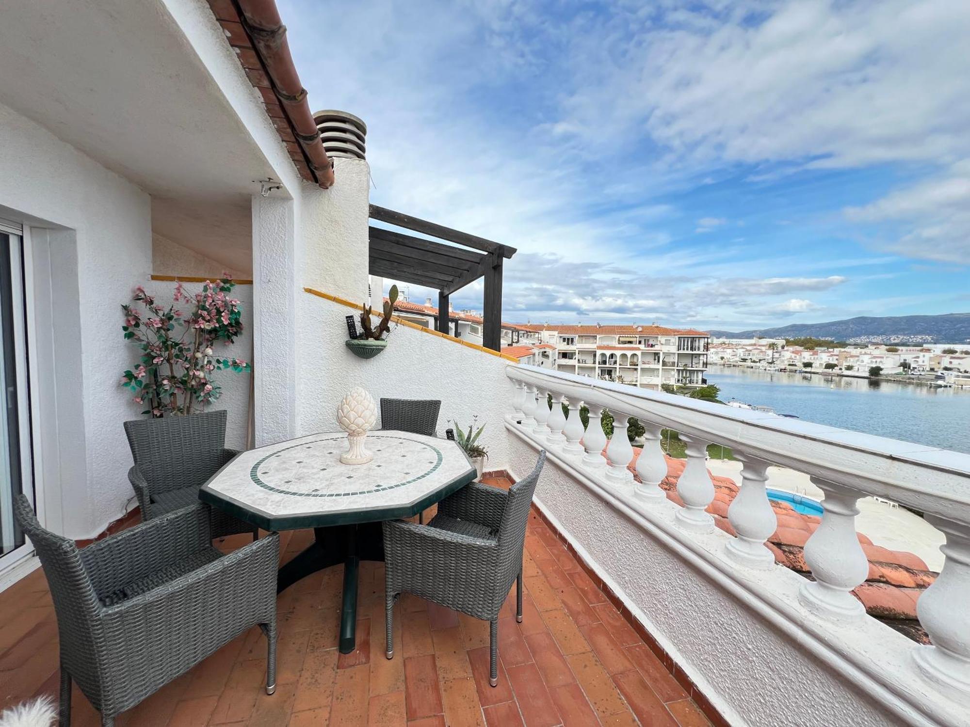 Apartamento Gran Lago Con Vistas Al Canal Empuriabrava Esterno foto