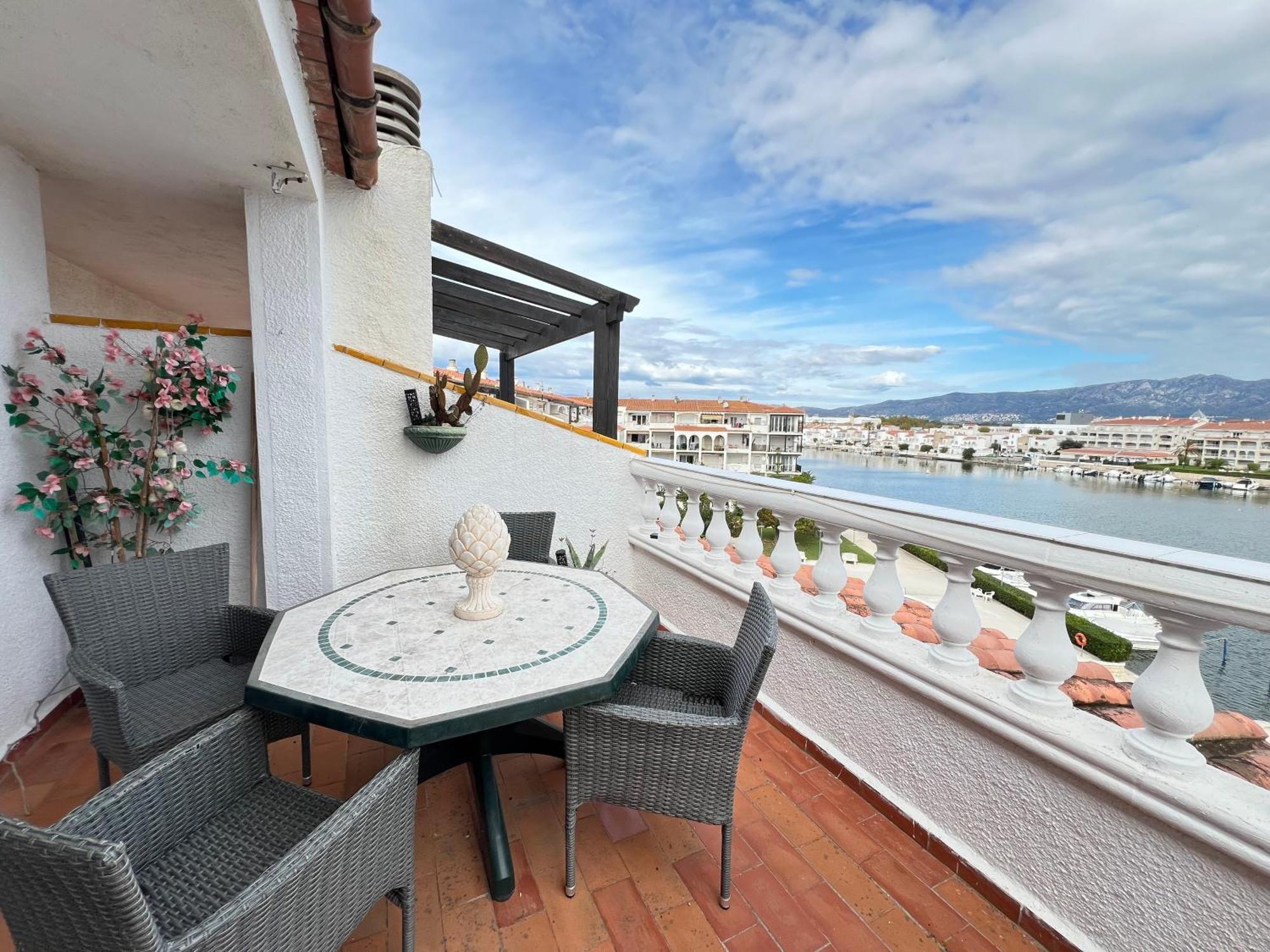 Apartamento Gran Lago Con Vistas Al Canal Empuriabrava Esterno foto