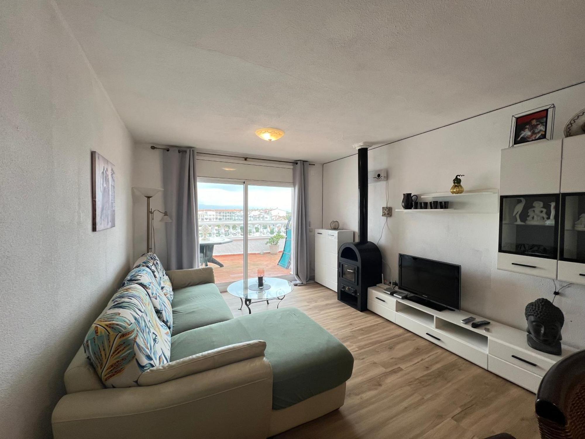 Apartamento Gran Lago Con Vistas Al Canal Empuriabrava Esterno foto
